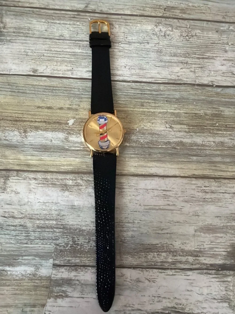Stylex Quartz Watch Shear Elegance Barber Pole Hong Kong 8.25